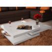 Coffee Table 3 Tiers High Gloss White