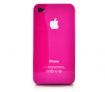 Metallico Shiny Surface iPhone 4 Protection Cover Case - Magenta