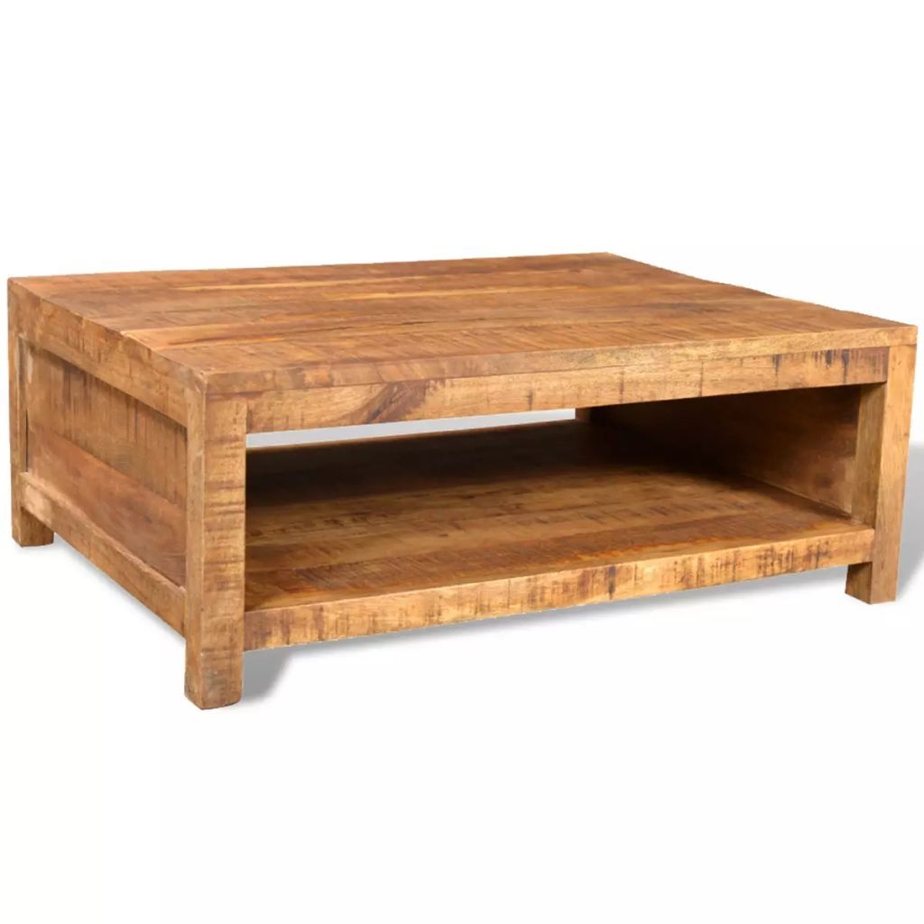 Coffee Table Solid Mango Wood