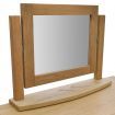 Dressing Table with Stool Solid Oak Wood