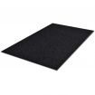 Black PVC Door Mat 90 x 120 cm