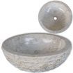 Basin Marble 40 cm Cream