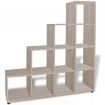 Staircase Bookcase/Display Shelf 142 cm Oak