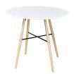 Dining Table MDF Round White