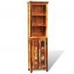 Vintage Style Reclaimed Solid Wood Bookshelf