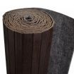 Room Divider Bamboo Dark Brown 250x165 cm