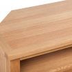 TV Cabinet with Drawer 88 x 42 x 46 cm Solid Oak Wood