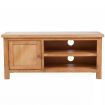 TV Cabinet 103 x 36 x 46 cm Solid Oak Wood