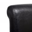 Dining Chairs 4 pcs Artificial Leather Black