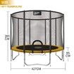 Genki 14ft Trampoline with Safety Enclosure Net