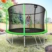 Genki 14FT Trampoline Set with Safety Enclosure Net with Ladder