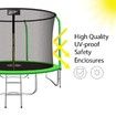 Genki 14FT Trampoline Set with Safety Enclosure Net with Ladder