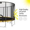 Genki 16ft Trampoline with Safety Enclosure Net