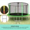 Genki 16FT Trampoline Set with Safety Enclosure Net with Ladder