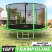 Genki 16FT Trampoline Set with Safety Enclosure Net with Ladder