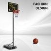 1.55-2.6m Kids Adult Portable Basketball System Hoop Stand