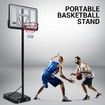 1.5-3.05M Portable Basketball Hoop Backboard System Stand Net Ring Set