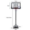 1.5-3.05M Portable Basketball Hoop Backboard System Stand Net Ring Set