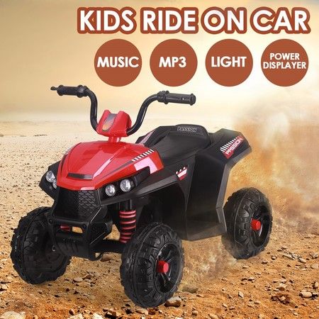 6V ATV Ride On Car Kids Electric Toy Battery Powered w/Start Forward Back Function