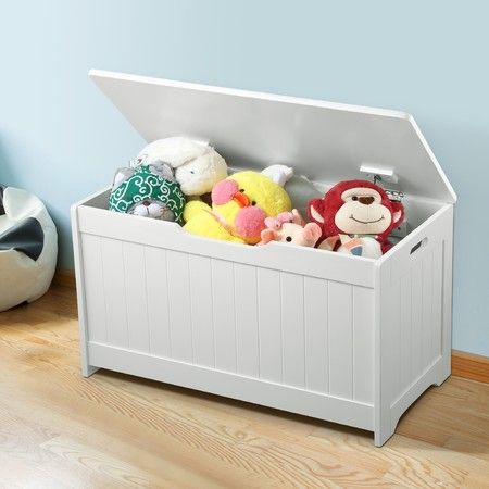 toy box with section divider