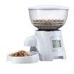 Automatic Cat Feeder Pet Dog Food Dispenser Auto Timed Puppy Feeding Bowl 5L White