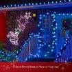 New Christmas Lights Santa and Star Motif 10M LED Rope Fairy Xmas Decoration Outdoor Home Display