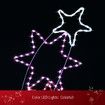 New Christmas Lights Santa and Star Motif 10M LED Rope Fairy Xmas Decoration Outdoor Home Display