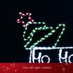 New Christmas Lights Gifts Cart Motif 22M LED Rope Xmas Decoration Outdoor Home Display