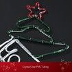 New Christmas Lights Gifts Cart Motif 22M LED Rope Xmas Decoration Outdoor Home Display