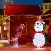 New 3D Penguin Christmas Lights 200 LED Rope Xmas Decoration Outdoor Home Display - 180cm