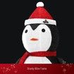 New 3D Penguin Christmas Lights 200 LED Rope Xmas Decoration Outdoor Home Display - 180cm