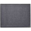 Grey PVC Door Mat 90 x 120 cm