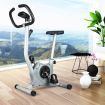 Genki Belt Bike Excercise Bike Cardio Equipment Upright Spin Bike Grey