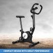 New Genki Belt Bike Excercise Bike Cardio Equipment Upright Spin Bike Black