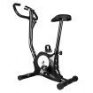 New Genki Belt Bike Excercise Bike Cardio Equipment Upright Spin Bike Black