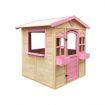 Outdoor Kids Cubby House Wooden Playhouse Pink 