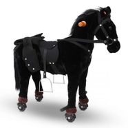 Ride On Pedal Toy Pony - Black