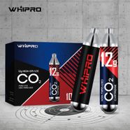 Whipro 12-gram CO2 Powerlet Cartridges for Airsoft -30 Pack