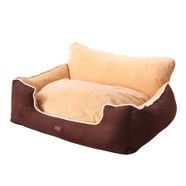 PaWz Pet Bed Dog Puppy Beds Cushion Pad Pads Soft Plush Cat Pillow Mat Brown XXL