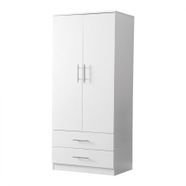 Home Kitchen Bedroom Cupboard Organizer Wooden Storage Unit Wardrobe Cabinet