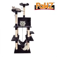 PaWz 1.83M Cat Scratching Post Tree House Condo Furniture Scratcher Dark Brown