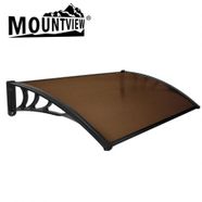 Window Door Awning Outdoor 1M X 1.5M Brown 1x1.5M