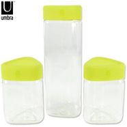 Umbra Tricon Kitchen Canister Set - Green