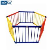 Jolly Kidz Smart Playpen - Hexagonal Multi-Coloured
