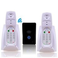 2 Receivers 2.4G Digital Wireless Doorbell Intercom System