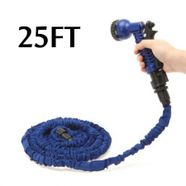 25FT 7.5M Blue High Quality Expandable & Flexible Compact Garden Lawn Water Pocket Hose  w/Spray Nozzle