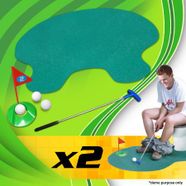 Buy 1 Get 1 Free! Novelty Toilet Golf Putting Green