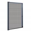 Instahut Retractable Magnetic Fly Screen Flyscreen Door Mesh Sliding 1.2m x 2.1m Grey