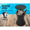 Gardeon Bar Table Outdoor Setting Cooler Ice Bucket Storage Box Coffee Party Patio Pool