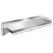 Cefito 900mm Stainless Steel Kitchen Wall Shelf Mounted Rack